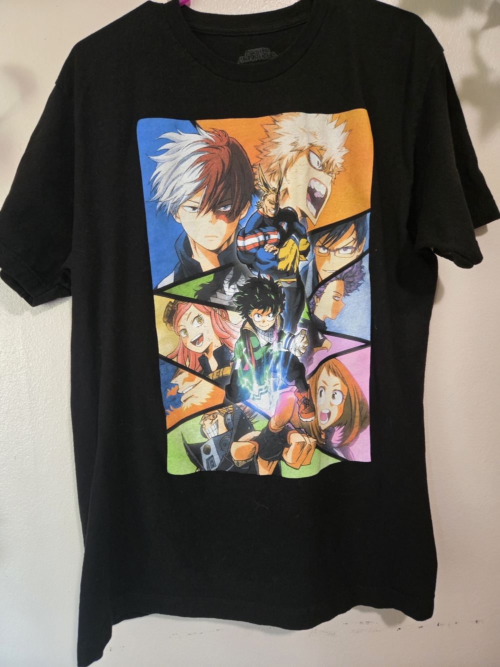 My Hero Academia Graphic Large Black Funimation T‑Shirt